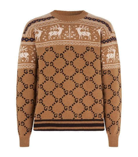 mens gucci jumpers|designer crewneck sweaters for men.